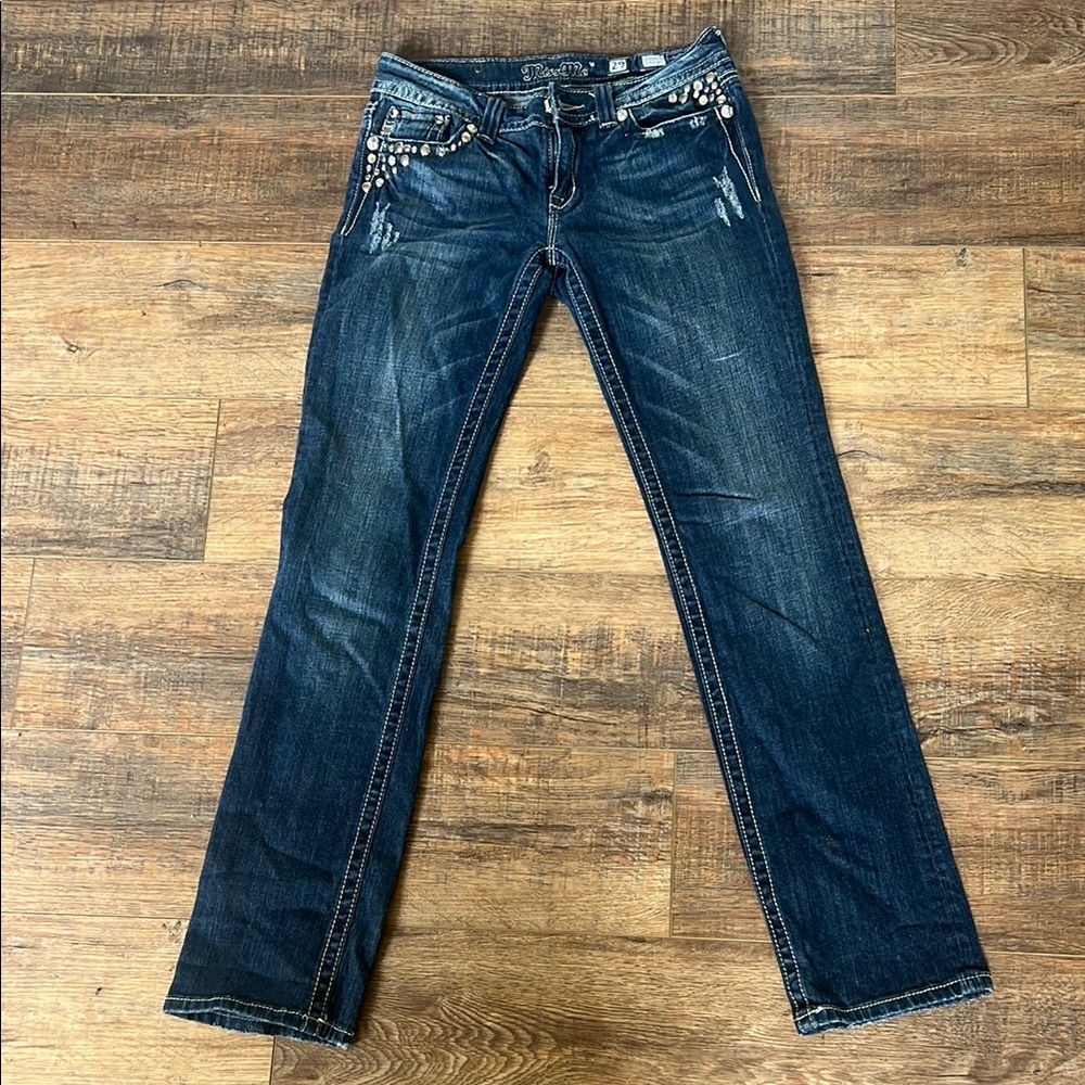Miss Me Blue Boot Cut Jeans